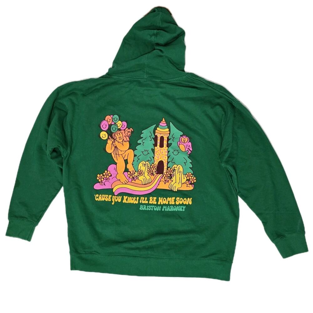BRISTON MARONEY  'Cause You‎ Know I'll Be Home Soon Hoodie Size 2XL Retro